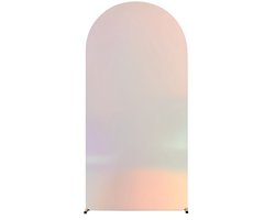 Gekleurde Boog Achtergrondhoes 100cm - Multicolor Polyester - voor feest en fotografie - Multicolor 120 cm