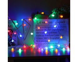 Gekleurde Lichtslinger – 20 LED lampjes - 3 meter - Lichtsnoer – Fairy Lights - multicolor
