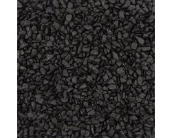 Gekleurde Steentjes 2-3mm - Granulaat - ZWART - Bodembedekking voor Bloempotten en Plantenbakken - 1KG