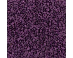 Gekleurde Steentjes 4-6mm - Granulaat - PAARS - Bodembedekking voor Bloempotten en Plantenbakken - 1KG