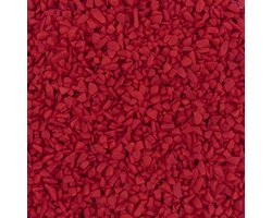 Gekleurde Steentjes 4-6mm - Granulaat - ROOD - Bodembedekking voor Bloempotten en Plantenbakken - 1KG