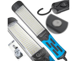 GEKO LED werkplaatslamp - 15W - Magnetisch & Ophangbaar - 5m Kabel