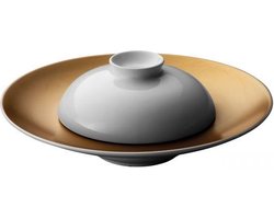 GEM Diep presentatiebord en kom wit - Wit -