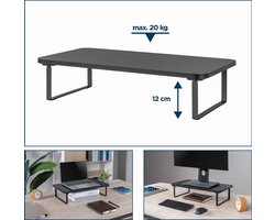 Gembird 127769 Monitorstandaard Zilver