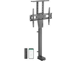 Gemotoriseerde tv-lift voor meubels met Smart Home-bediening en afstandsbediening voor 37-80 inch tv's