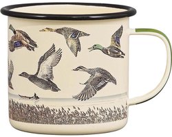 Gentlemen's Hardware Mok Lake & Ducks 14 X 10 Cm Staal Beige