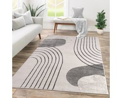 Geometric Abstract Design Vloerkleed 160x230cm voor Woonkamer en Eetkamer