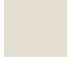 GEOMETRISCH BEHANG | Grafisch - creme beige goud glitters - A.S. Création Attractive