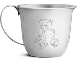 Georg Jensen Julius kinder mok - beer - RVS