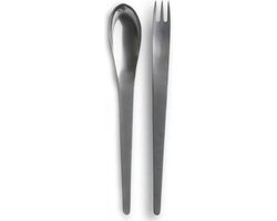 Georg Jensen serveerset Arne Jacobson mat rvs