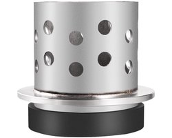 Geperforeerde Gietvorm - Sieradengereedschap - Metaalgieten - Rubberen Basis - 35 inch x 5 inch - Zilver