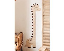 Gepersonaliseerde houten babygroeimeter/ groeimeter/ kraamcadeau/ baby cadeau/ newborn/groeimeter voor baby