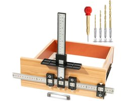 Gereedschap Mal Set - Handgreep Jig - Kast Montage - Nauwkeurige Installatie - Verstelbaar Aluminium