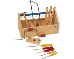 Gereedschapkist kids met gereedschap Pinolino 222317