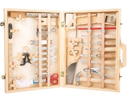 Gereedschapskist Deluxe - 48 stuks - Kinder speelgoed