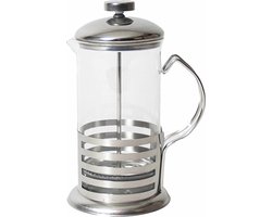 Gerimport Cafetière 350 Ml 18 X 9 Cm Transparant/zilver