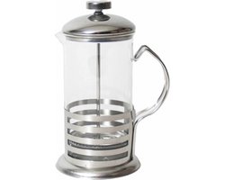Gerimport Cafetière 800 Ml 22 X 13 Cm Transparant/zilver