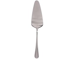 Gerimport Taartschep - RVS - zilverkleurig - 23 cm - Keukengerei - taart opdienen/serveren