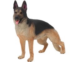 German Shepherd Dog, German Shepherd Plush Toy Large Plush Stuffed Dog Model Ornament Highly Simulation Dog Model Toy Decoration:[853]Freestanding Barbecues