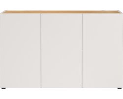 Germania Adrano Cashmere/ Eiken Dressoir 3-Deuren