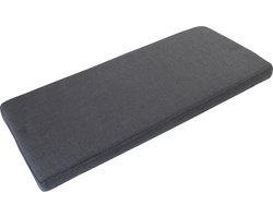 Germania Bankkussen 33x72x6 cm antracietkleurig
