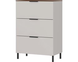 Germania California Ladekast Cashmere / Walnoot