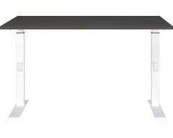 Germania Downey 120 cm Grafiet / Wit Zit Sta Bureautafel