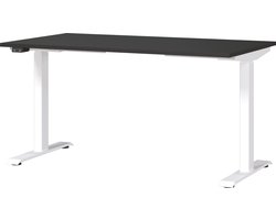 Germania Jet 140 cm Grafiet / Wit Elektrische Zit Sta Bureautafel