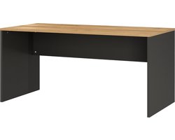 Germania Lissabon Bureautafel Grafiet / Eiken