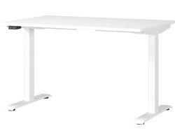 Germania Mailand Wit Elektrische Zit Sta Bureautafel 120 cm