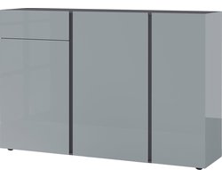 Germania Mesa Dressoir Grafiet / Zilvergrijs