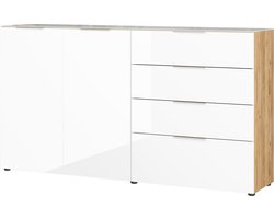 Germania Oakland Large Dressoir Eiken / Wit