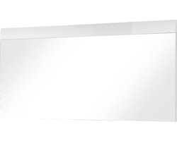 Germania Spiegel Adana Groot - L134 x B3 x H63 cm - Wit