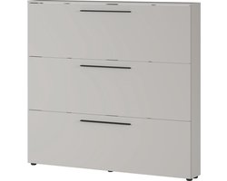 Germania Utah Schoenenkast 3 Kleppen Large Cashmere