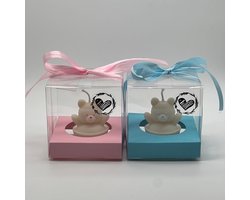 Geschenkset - baby - beer - blauw