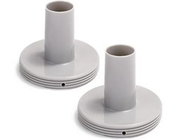 Geschikt voor 11070 filterconnector, geschikt voor Intex zwembadstopcontactpoort 1-1/4 inch (ongeveer 3,2 cm), geschikt voor 11072 filterrooster vervangingsonderdelen, geschikt voor 26183MW 26165EH 26167E 26175EH 26191EH - set van 2 stuks-Stijl 1