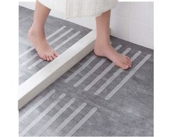 Geschikt voor 15 stuks antislip stickers douche stickers bad veiligheidsstrips transparante zelfklevende antislip strips stickers voor badkuipen douches