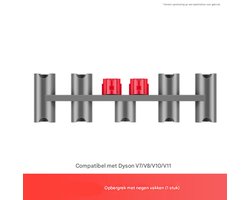Geschikt voor Dyson stofzuigeraccessoires V7, V8, V10 en V11, inclusief opbergrek.