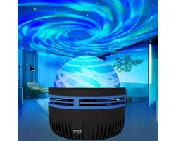 Geschikt voor Sterrenhemel Projector - Galaxy Star - Noorderlicht - Starry Sky Light - LED-nachtlampje - Slaapkamer Kamer Decoractie - Geschikt ook voor Cadeau - Met Afstandsbediening