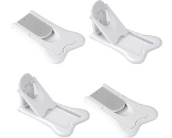 Geschikt voor STUKS Baby Veiligheidsdeurstopper, Schuifdeurstopper Zelfklevende Veiligheidsslot Geen Boren Kindveilige Raamstopper voor Schuifdeur Garderobekast Kast Raam