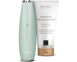 GESKE | SmartAppGuided™ MicroCurrent Face-Lift Pen | 6 in 1 | Tools voor huidverzorging | Anti-aging apparaat | Facelift | Jonge huid zonder rimpels | Gezichtsapparaat incl. GESKE | Hydraterende MicroCurrent Gel | Must voor alle GESKE Micro
