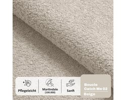 Gestoffeerd Bed 160x200 cm met Opbergruimte & Bedlade – Pauwhome Boho Velvet Luxe Bedframe Beige (Crème) met Hoofdeinde & Lattenbodem – Zonder Matras