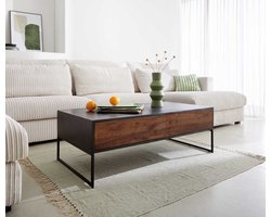 Gestoffeerd-bedframe Shona teddy stof grijs 180x200 cm