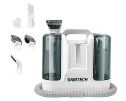 Gestoffeerde en tapijtstofzuiger met krachtige reiniger voor kussens, tapijten, banken en meubels - 6 accessoires