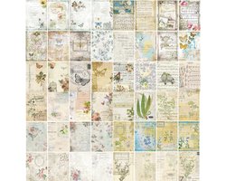 Gestructureerd Papier voor Bullet Journal en Scrapbooking - Vintage Knutselpapier en Decoratief Materiaal