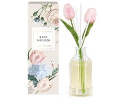 Geurige Rietdiffuser voor Thuis, Yoga en Woonkamer - 200 ml met 6 Rietstokjes