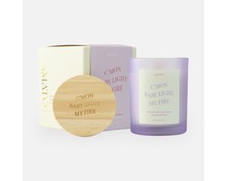 Geurkaars 'c'mon baby light my fire' - De Beste Mama - Omdat je het verdient - De Liefste Mama - Cadeauset - Moederdag - Geschenk - Cadeau - Zen - Zelfliefde - Moment van Rust - Me-time - Badkamer - Geschenk - Set - Cadeau - Inspiratie