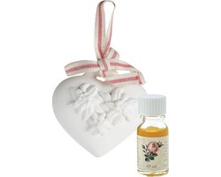 Geursteen hart Incl. Flesje Geurparfum 10ml