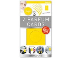 Geurzakjes Vanille voor in de Kledingkast - Kleding Geurzakje met Ophanghaak - Kast Parfum met Hanger - Kamer Luchtverfrisser Hangers - Auto Luchtverfrisser - Schoen Verfrisser - 6 Verschillende Geuren - Geurzakje - Geurkaart