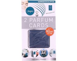 Geurzakjes voor in de Kledingkast (Hammam Eucalyptus ) - Kleding Geurzakje Inclusief Ophanghaak - Kast Parfum met Hanger Haak - Kamer Luchtverfrisser Hangers - Auto Lucht Verfrisser - Schoen Verfrisser - 6 Verschillende Geuren - Geurzakje - Geurkaart